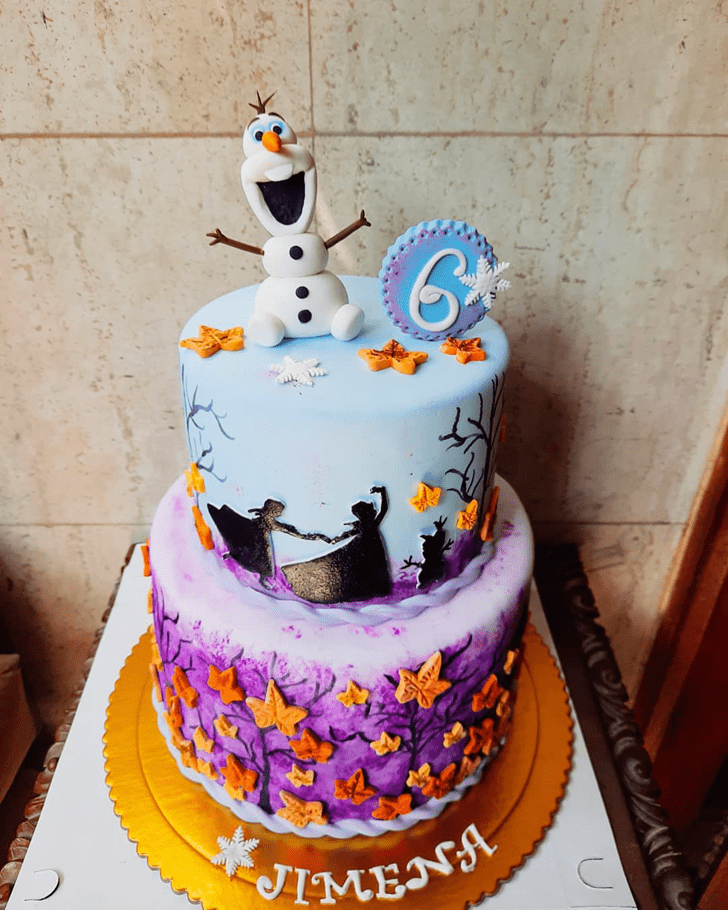 Divine Olaf Cake