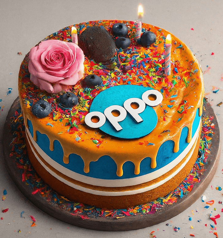 Handsome Oppo Cake