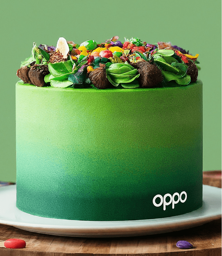 Pretty Oppo Cake
