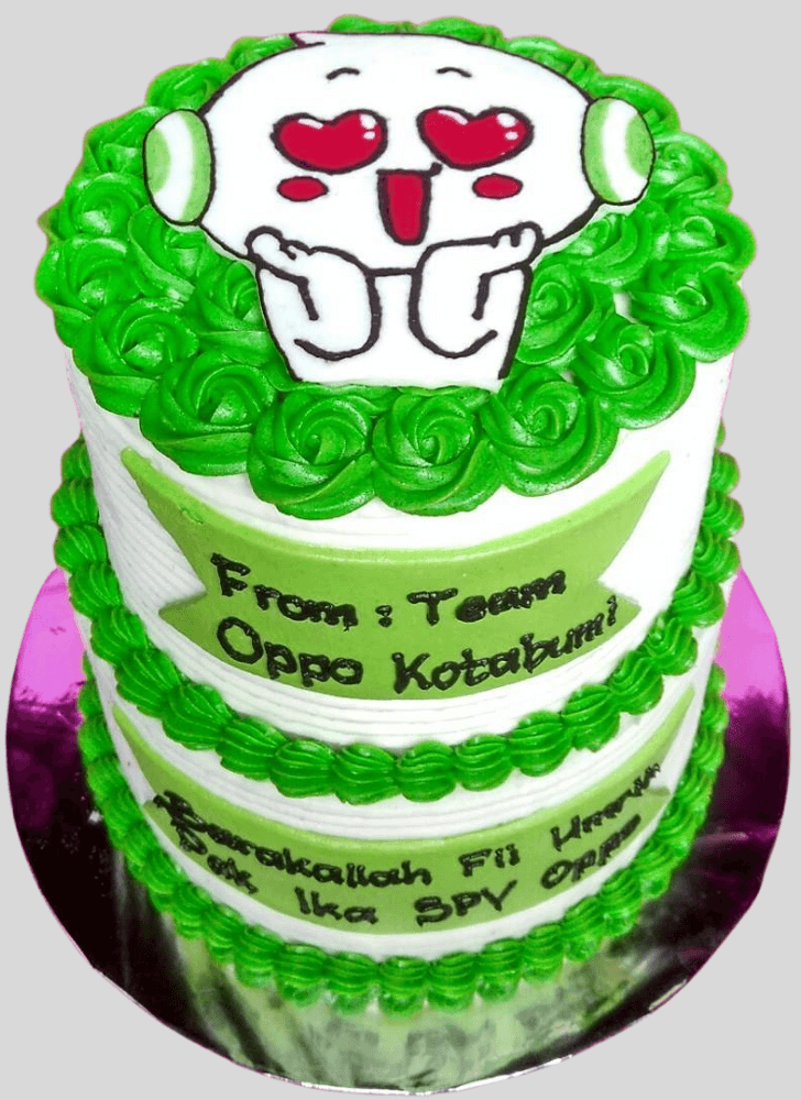 Gorgeous Oppo Cake