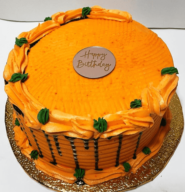 Refined Orange Cake