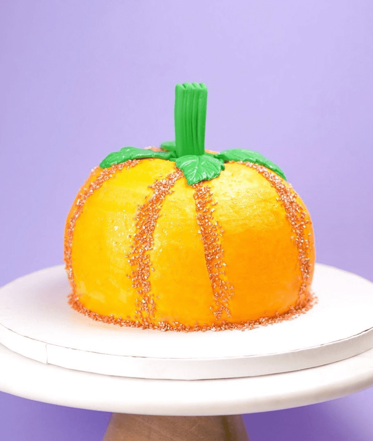 Inviting Orange Cake