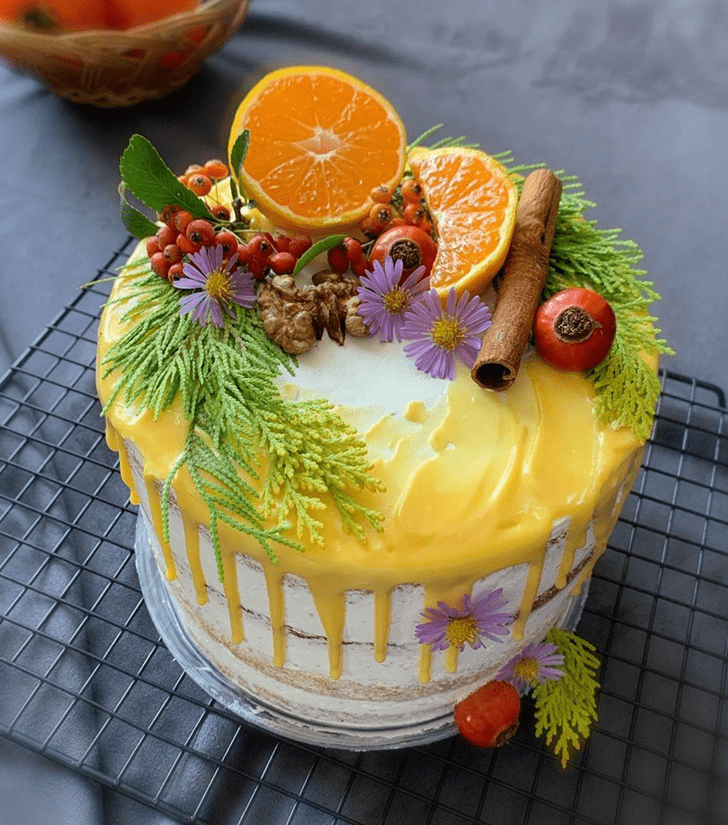 Refined Orange Cake
