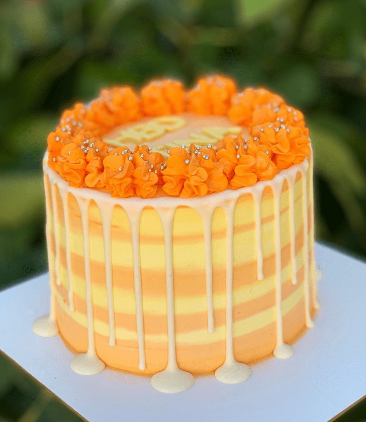 Resplendent Orange Cake
