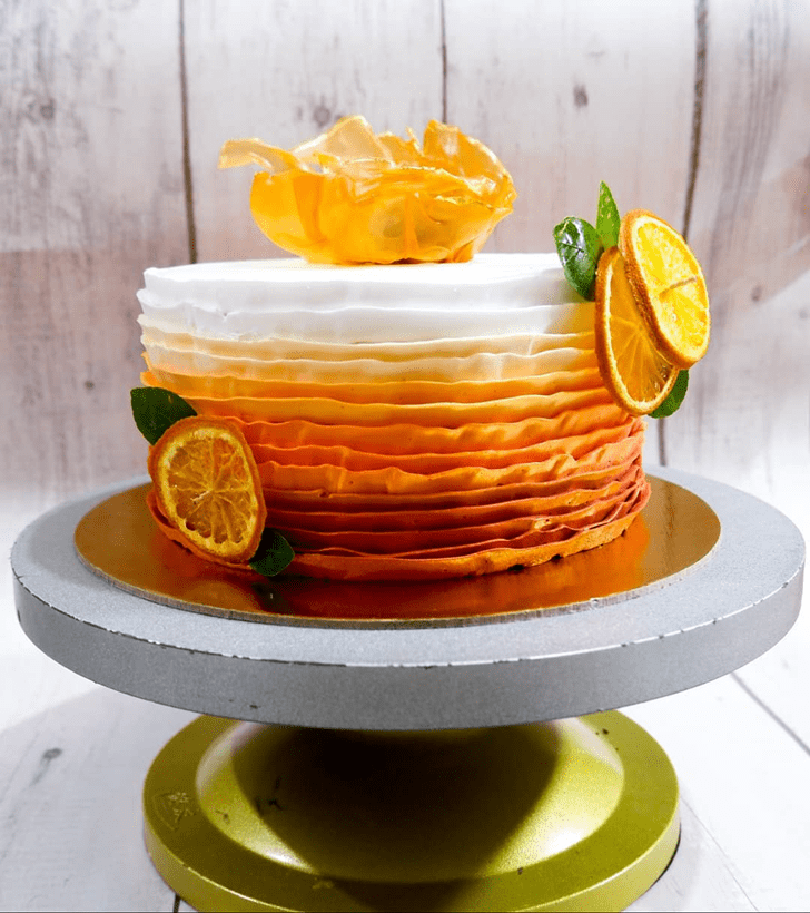 Shapely Orange Cake
