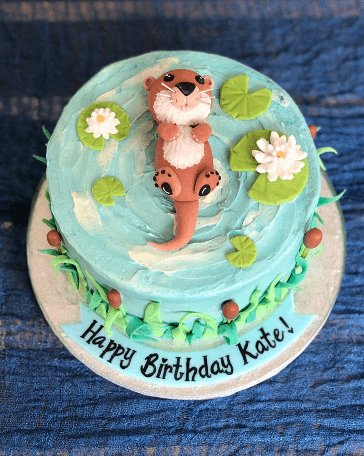 Appealing Otter Cake