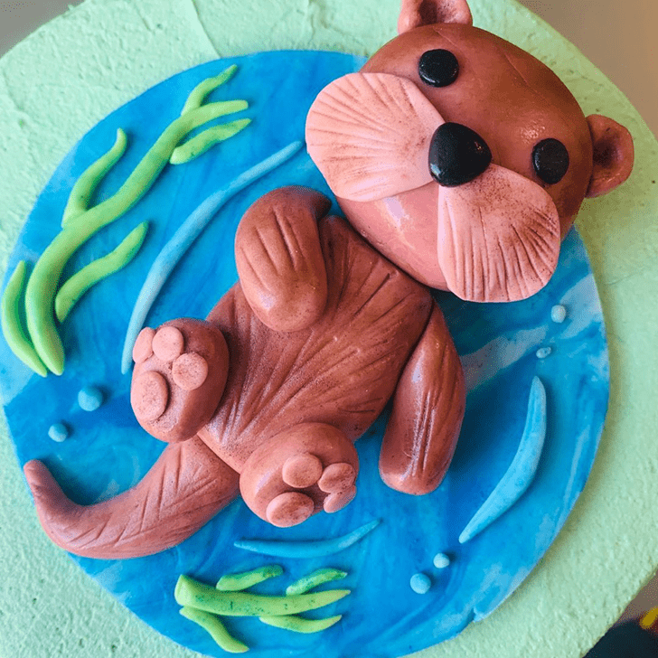 Classy Otter Cake