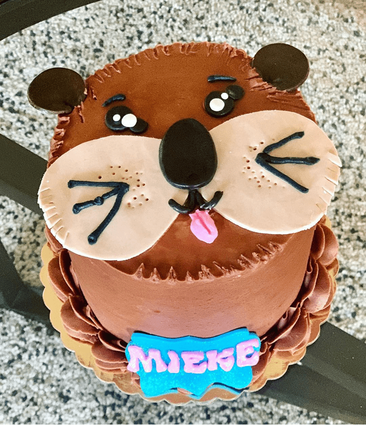 Cute Otter Cake