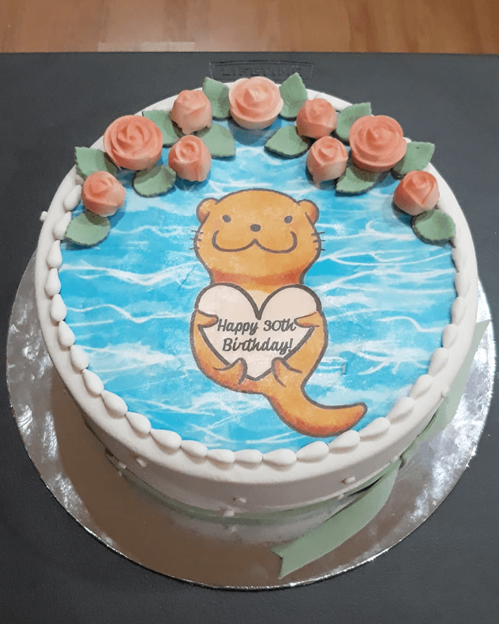 Delicate Otter Cake