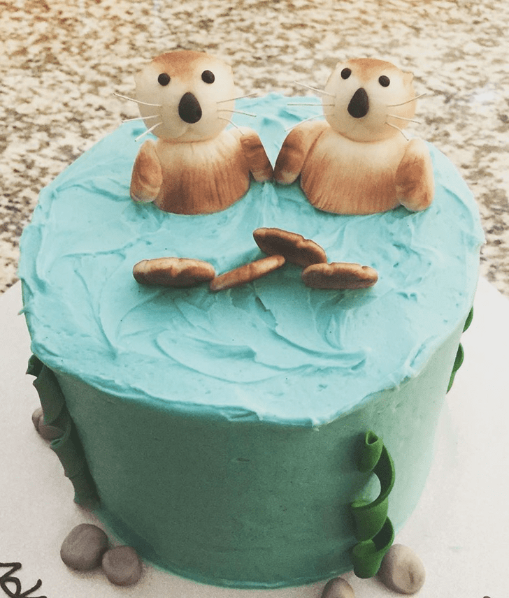 Delightful Otter Cake