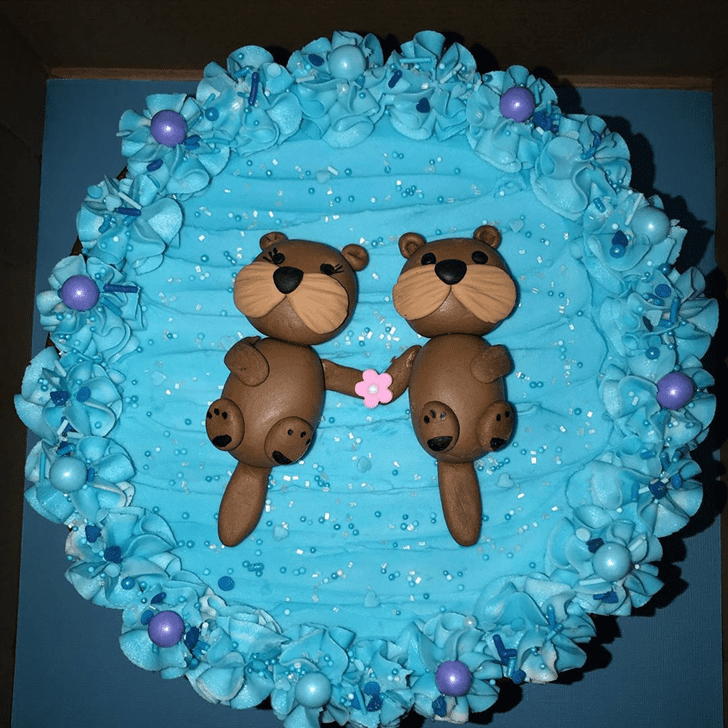 Gorgeous Otter Cake