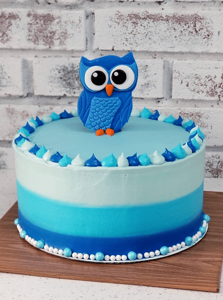 Alluring Owls Cake