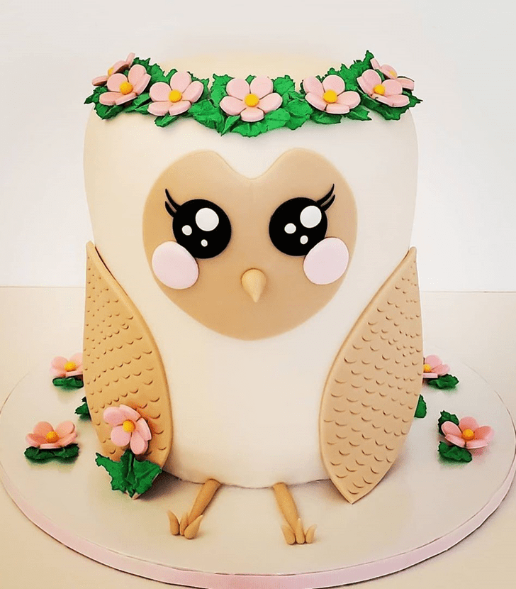 Pleasing Owl Cake