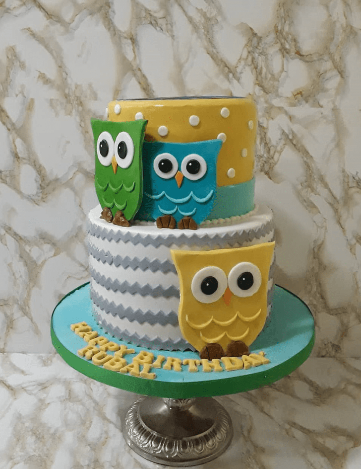 Ravishing Owl Cake