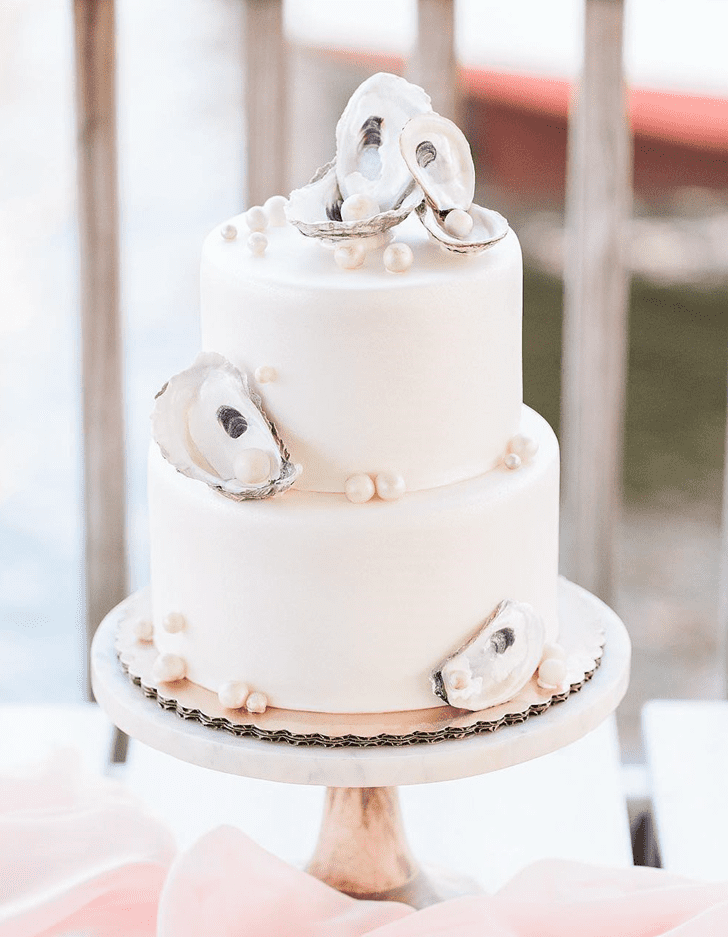 Admirable Oyster Cake Design