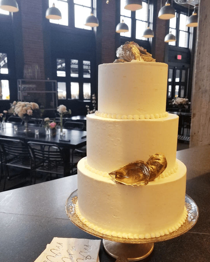 Charming Oyster Cake