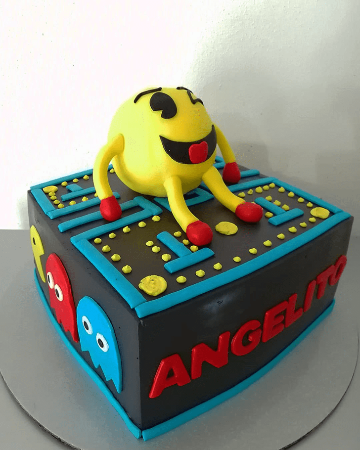 Pleasing PacMan Cake