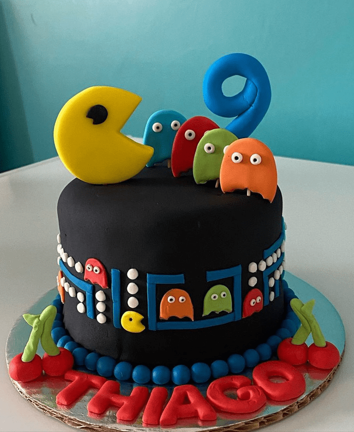 Resplendent PacMan Cake