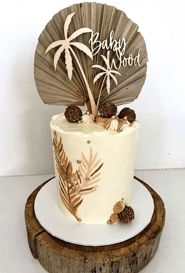 Dazzling Palm  Cake