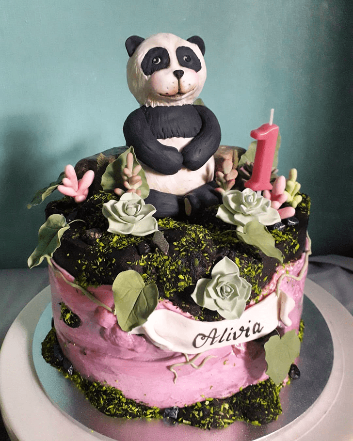 Alluring Panda Cake