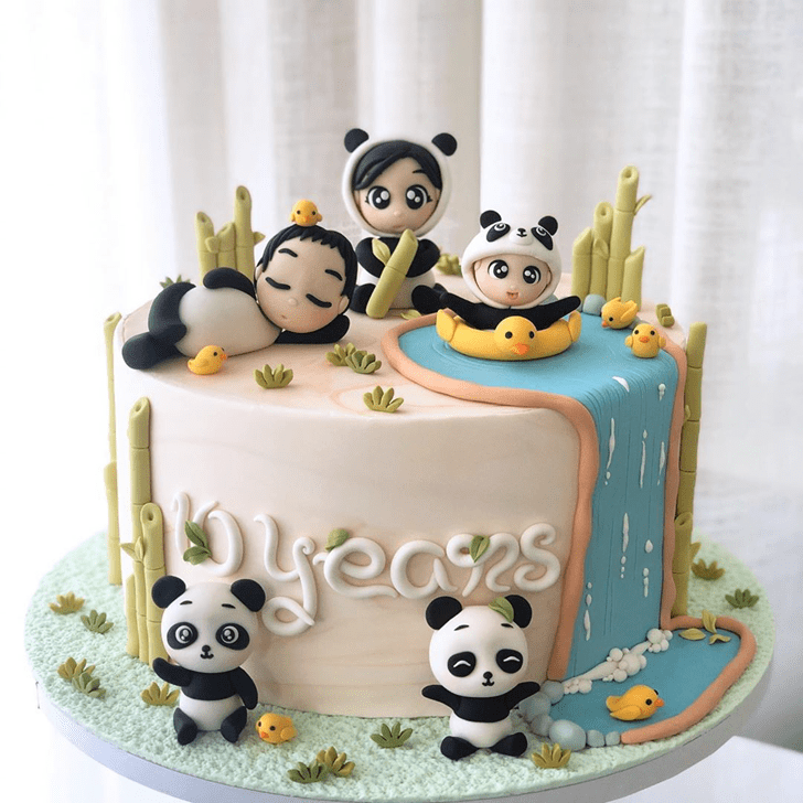Appealing Panda Cake