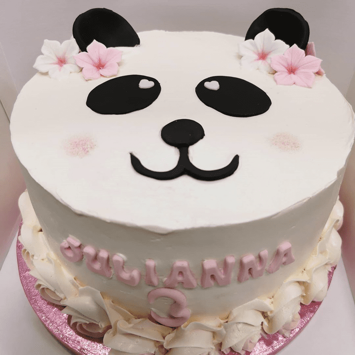 Bewitching Panda Cake
