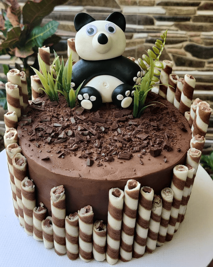 Charming Panda Cake