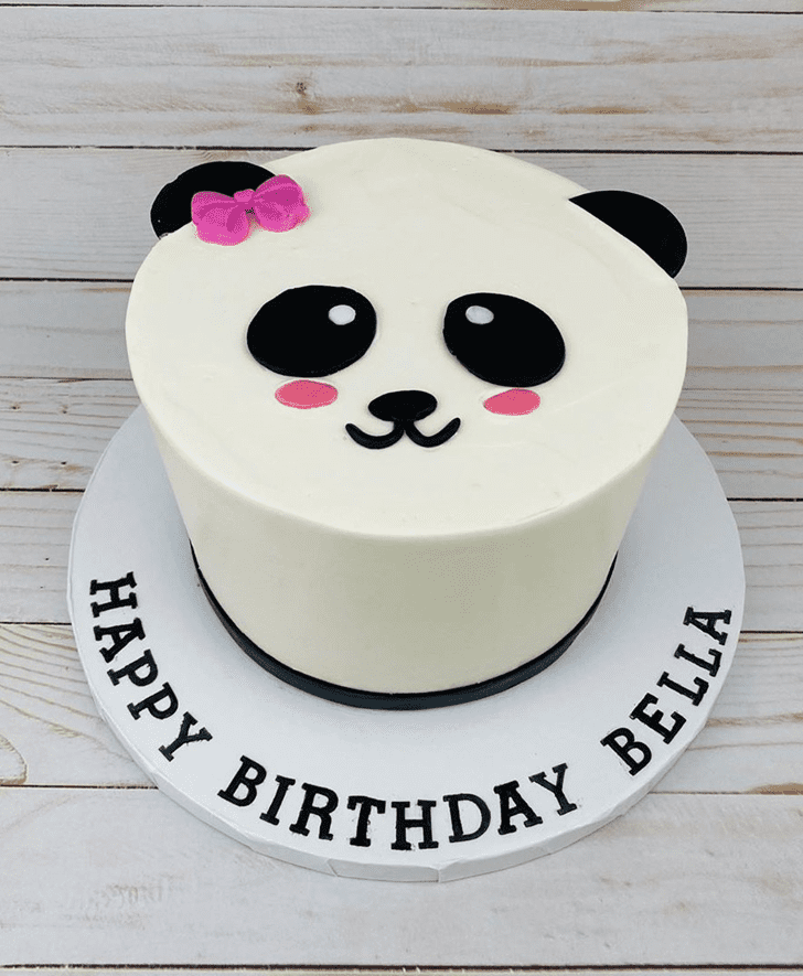 Classy Panda Cake