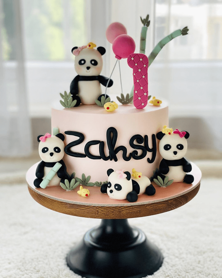 Delightful Panda Cake