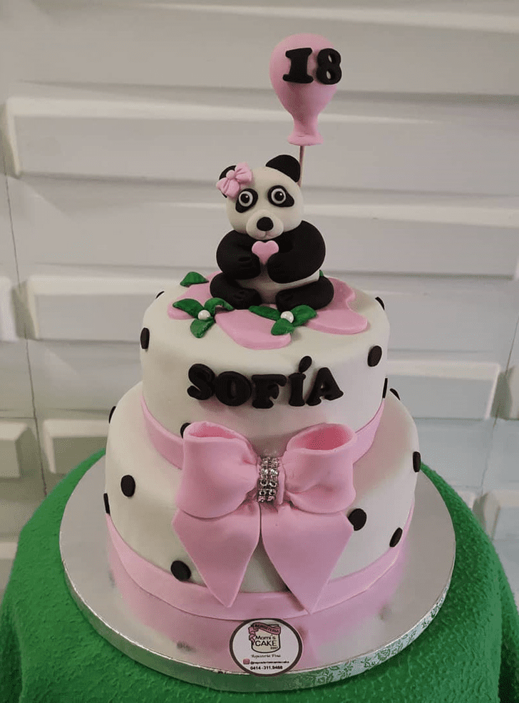 Fascinating Panda Cake
