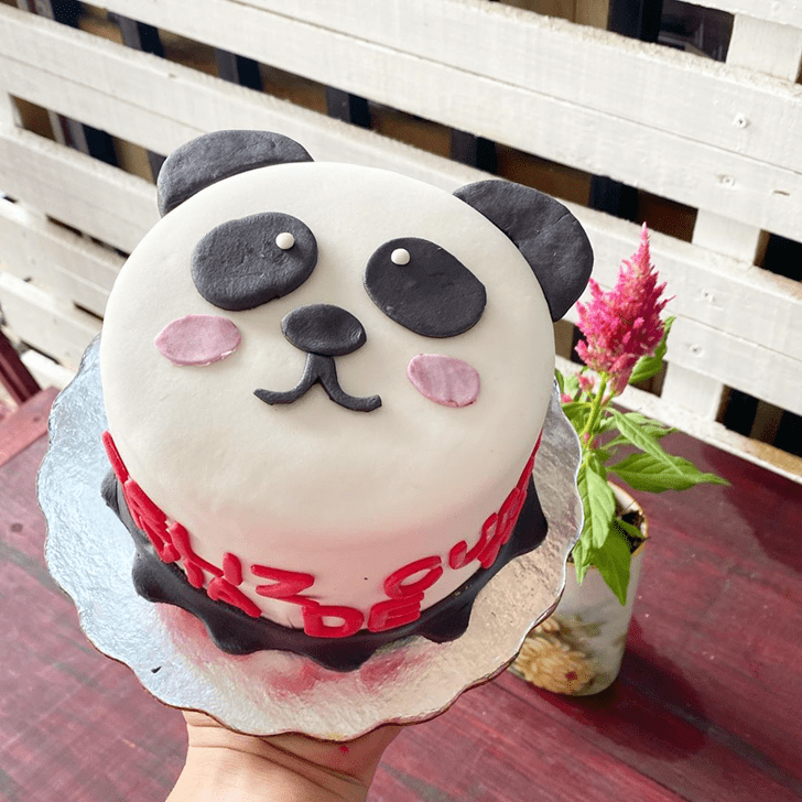 Lovely Panda Cake Design