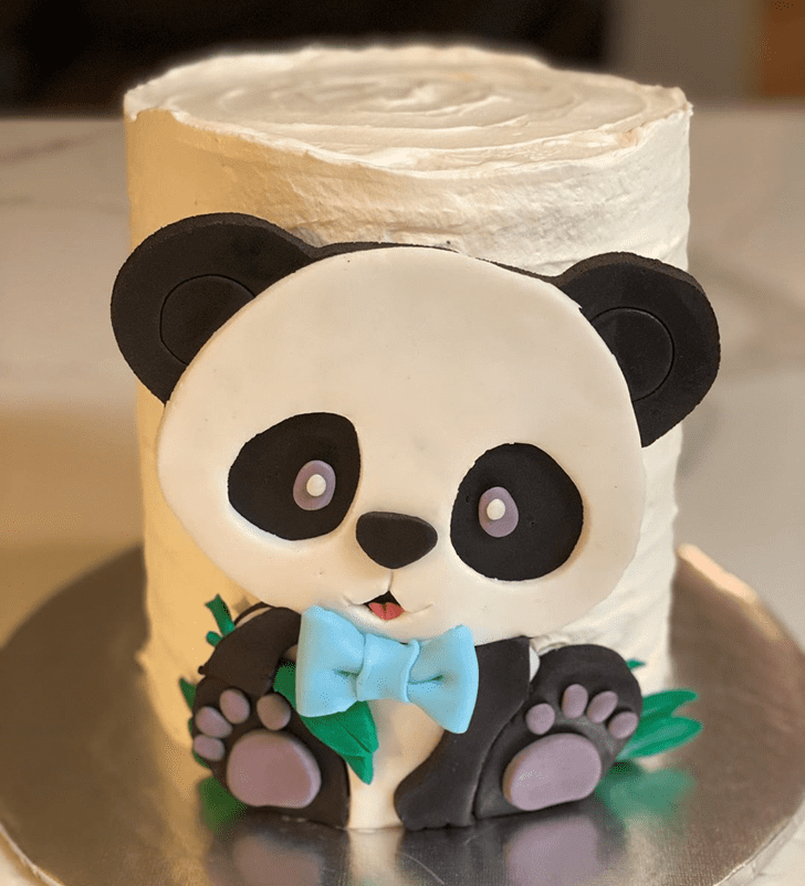 Mesmeric Panda Cake