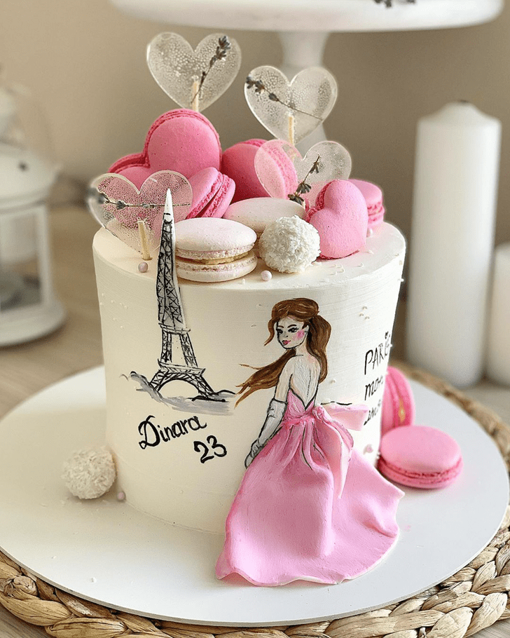 Admirable Paris Cake Design
