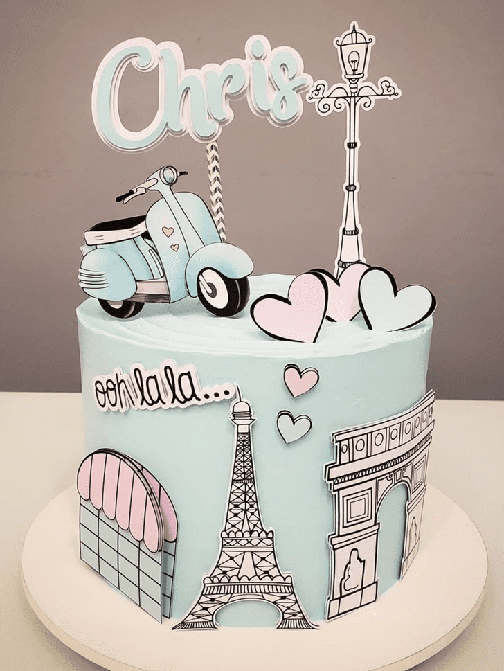 Alluring Paris Cake
