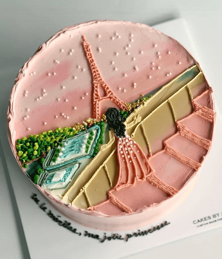 AnParisic Paris Cake