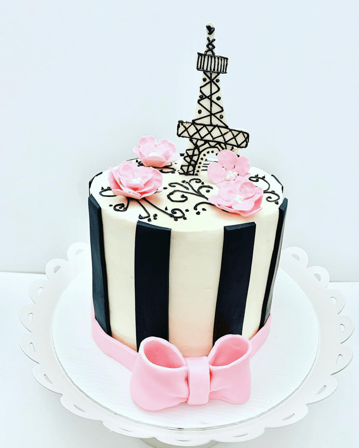 Charming Paris Cake