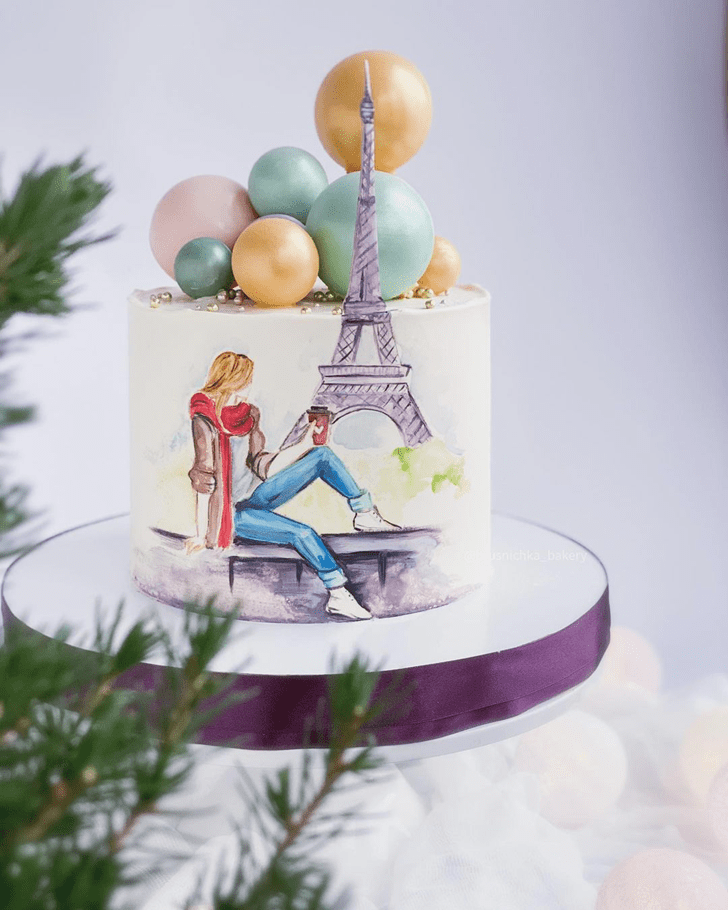 Enticing Paris Cake