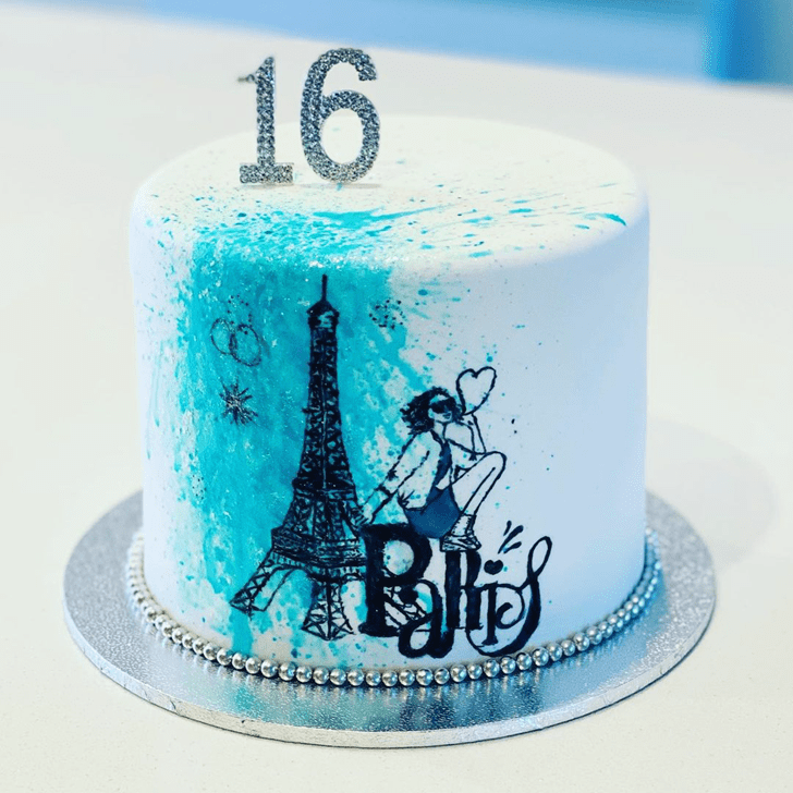Paris Cake Topper Paris Party Eiffel Tower Cake Topper - Etsy