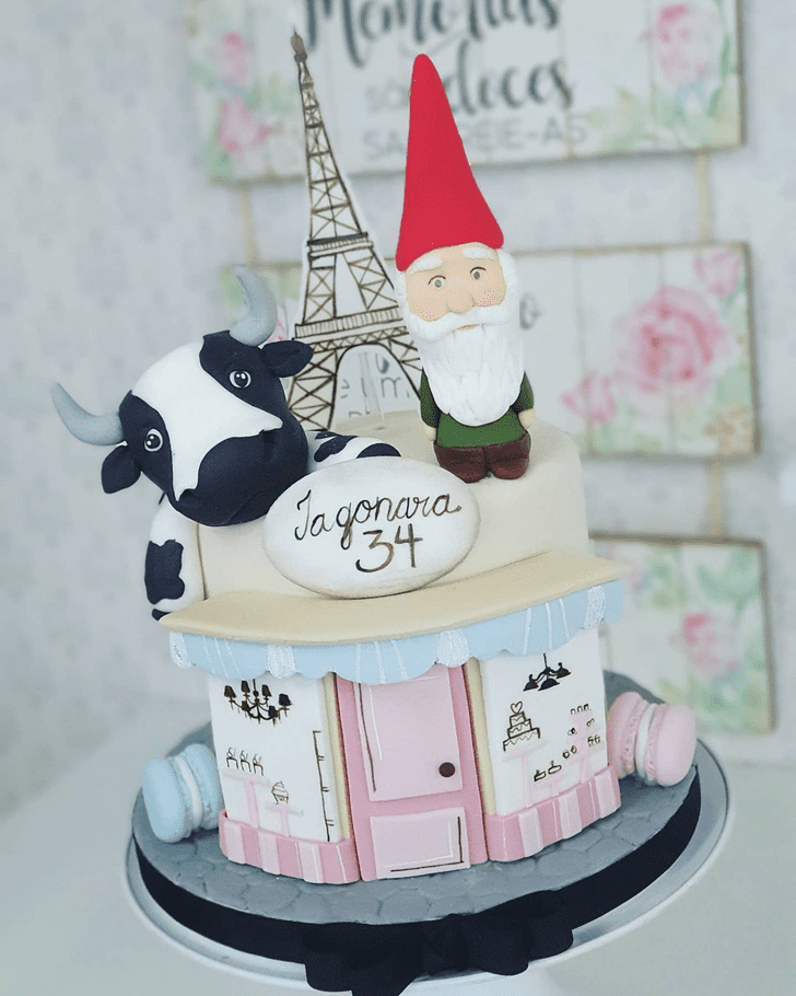 Pretty Paris Cake