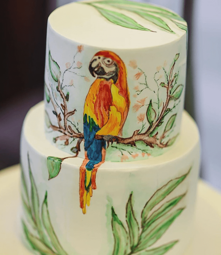 Adorable Parrot Cake
