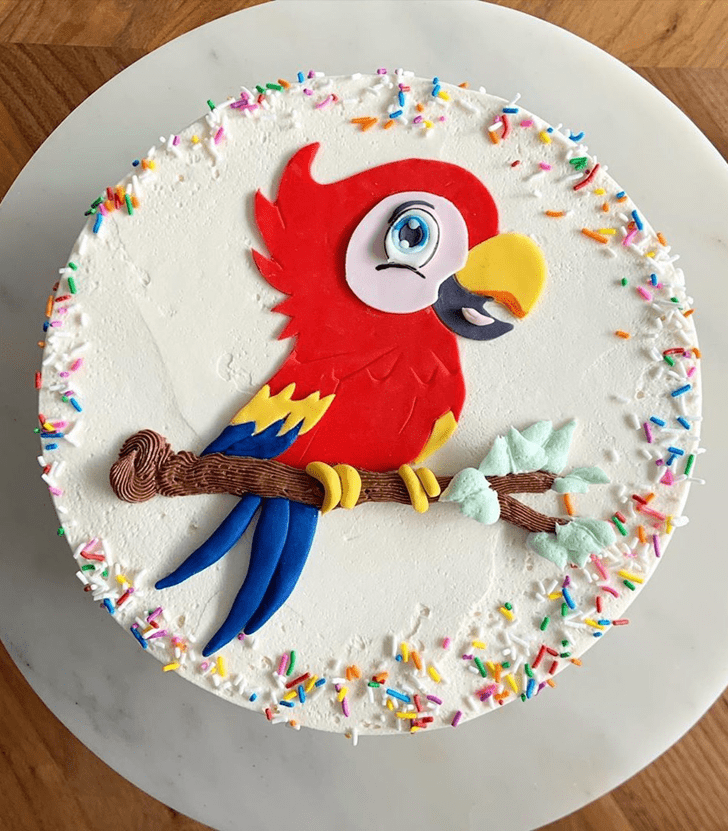 Appealing Parrot Cake
