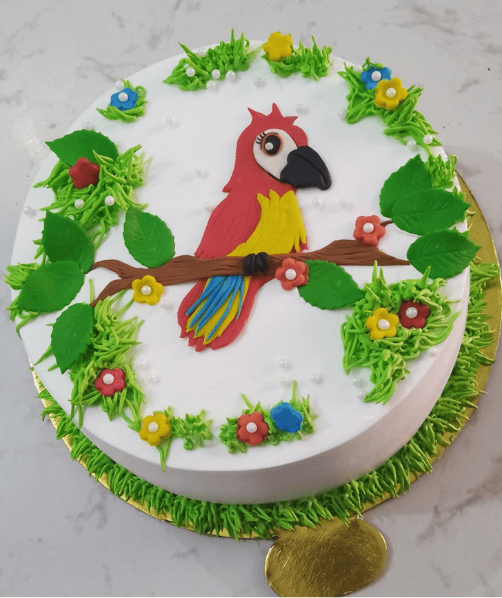 Beauteous Parrot Cake