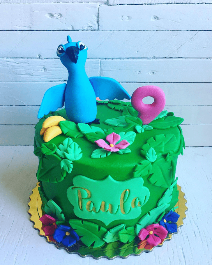 Captivating Parrot Cake