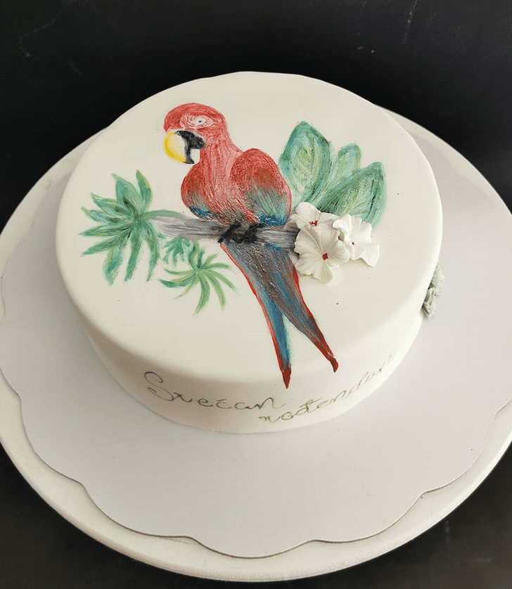 Delightful Parrot Cake