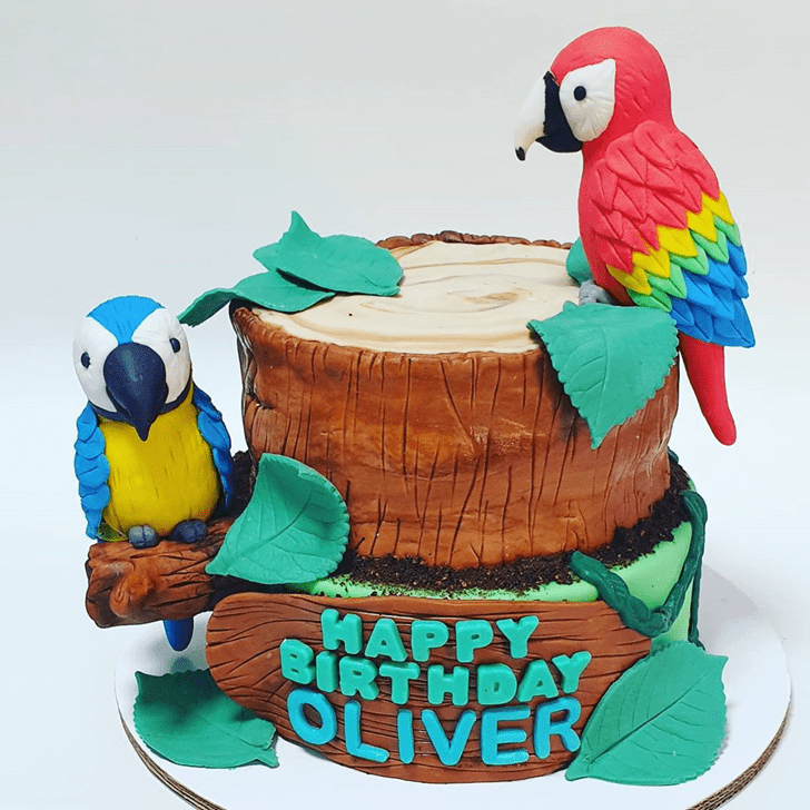 Ravishing Parrot Cake