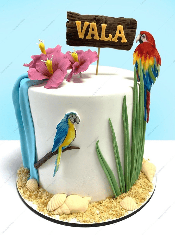 Stunning Parrot Cake
