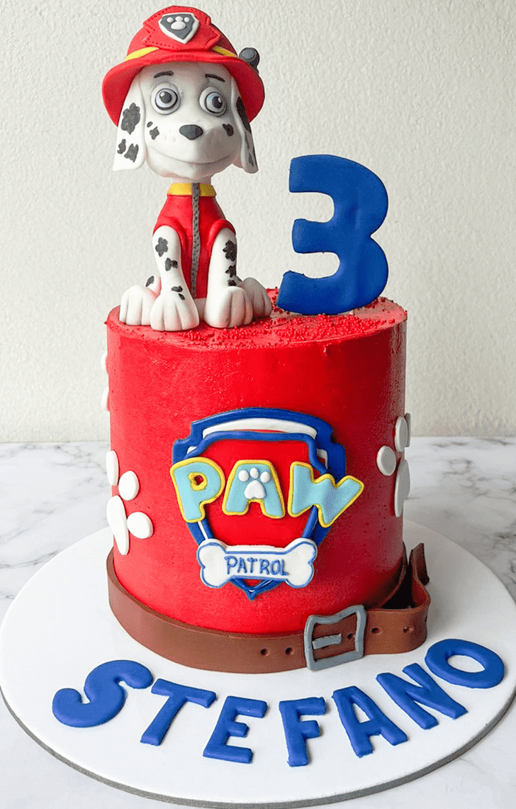 Admirable Paw Patrol Cake Design