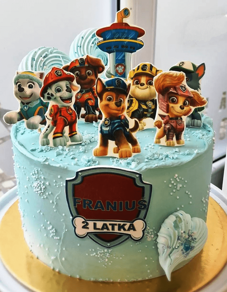 Dazzling Paw Patrol Cake