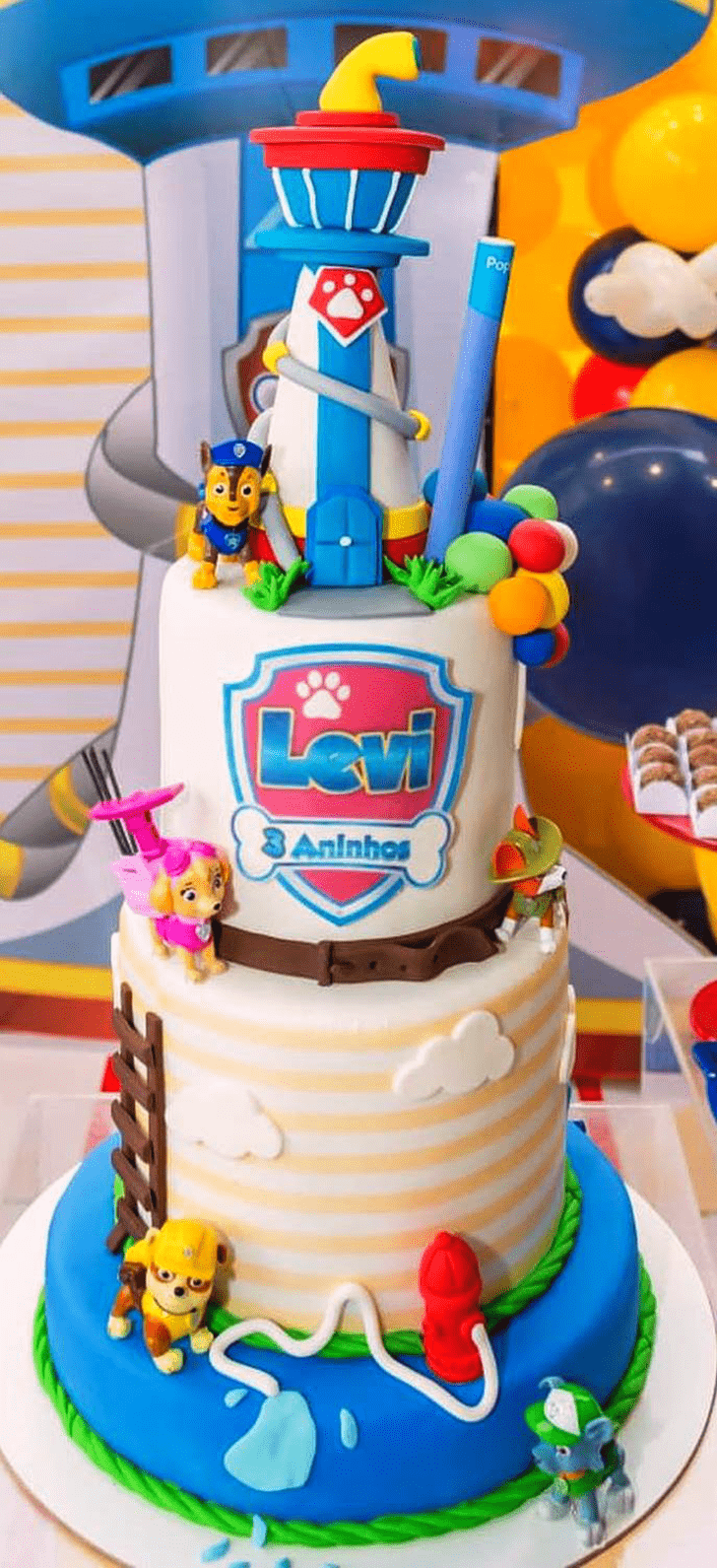 Inviting Paw Patrol Cake