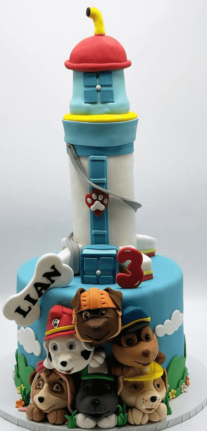 Pleasing Paw Patrol Cake